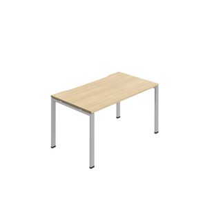 1P Bench Desk 1200X800 Nova Oak/Slv