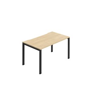 1P Bench Desk 1400X800 Nova Oak/Blk
