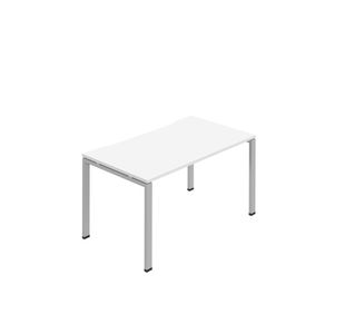 1P Bench Desk 1400X800Mm White/Slv