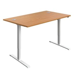 Jemini Sit/Stand Desk 1400X800 Noak