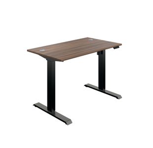 Jemini Sit/Stand Desk 1200 Dwal/Blk