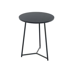 Shore Mid Table 600X735Mm Blk/Blk