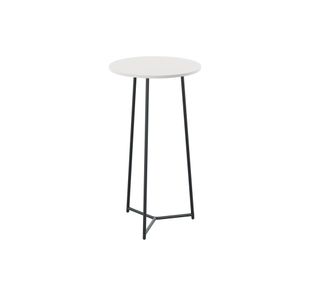 Shore High Table 600X1110Mm Wht/Blk