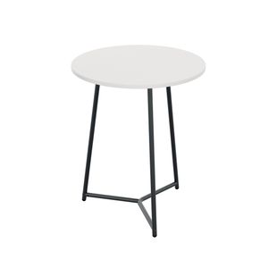 Shore Mid Table 800X735Mm Wht/Blk
