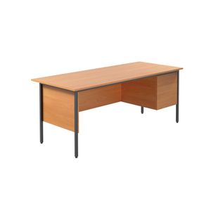 Modara Desk 3Drw Fxd Ped 1800Mm Bch