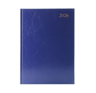 Desk Diary Dpp A4 Blue 2026