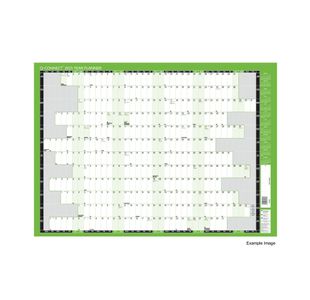 Q-Connect Year Planner Unmountd 2025
