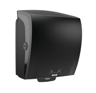 Katrin Plastic Towel Dispenser Black