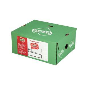 Hartleys Strawberry Jam 20G Pk100