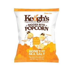 Keogh'S Honey/Sea Salt Popcorn Pk24