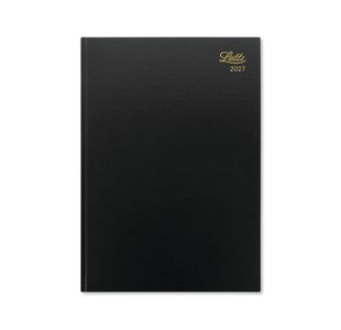 Letts Desk Diary Wtv A4 Blk 2027