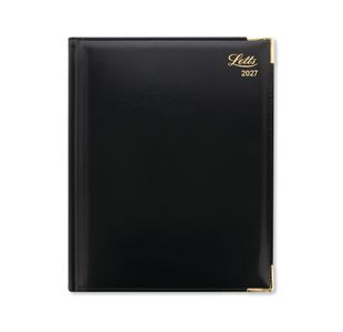 Letts Lexicon Desk Diary Wtv Blk2027
