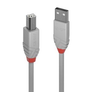Lindy Usb 2.0 A To B Cable 3M Gry