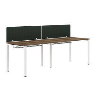 2 Person Single Row Bench Desk