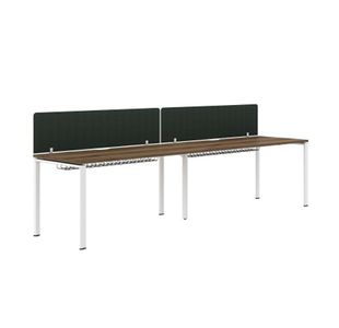 2 Person Single Row Bench Desk