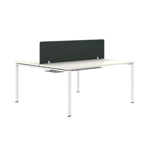2 Person Double Row Bench Desk
