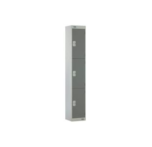 Three Compartment Locker 300 Dgrey