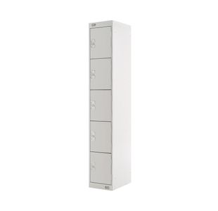 Five Compartment Locker 450 Lgrey
