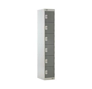 Six Compartment Locker 450 Dgrey