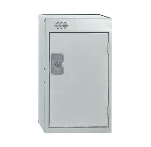 One Comp Quarto Locker 300X300 Grey