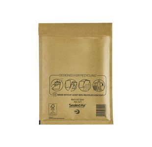 Sealed Air Post Bag D1 180X260 Pk100