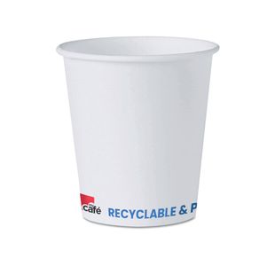 Mycafe Paper Wtr Cups 7Oz Wht Pk1000