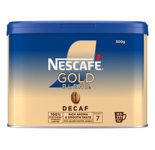 Nescafe Gold Blend Deca Coffee 500G