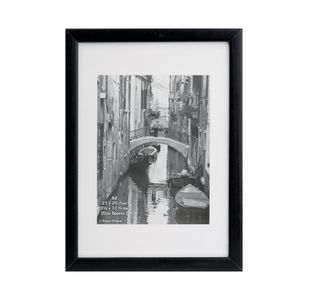 Hampton Frames Black Wood Cerf Frm