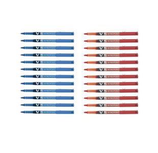 Pilot V5 Buy 12Blu Get 12 V5 Red Foc