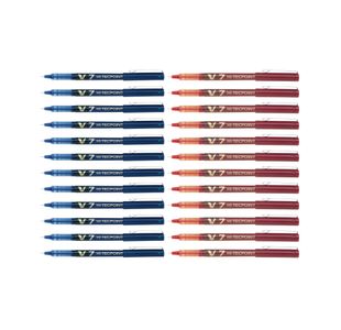Pilot V7 Buy 12Blu Get 12 V7 Red Foc