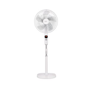 Igenix 16 Inch Digi Pedestal Fan Wht