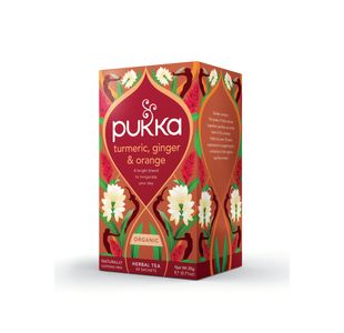 Turmeric Ginger Orange Tea Bags Pk20