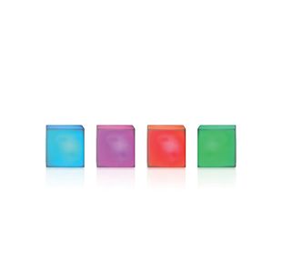 Light Up Led Mood Cube Light Pk4