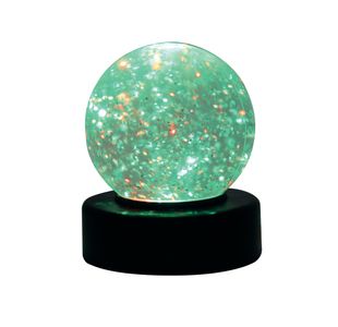 Led Light Up Glitter Ball Mood Light