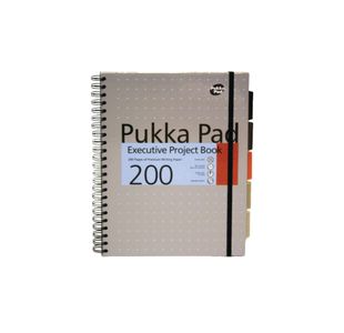 Pukka Exec Ruled Project Book A4 Pk3