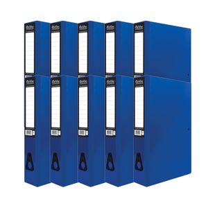 Pukka Brights Box File Fc Navy Pk10