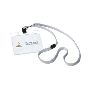 Name Badge And Textile Necklace Pk10