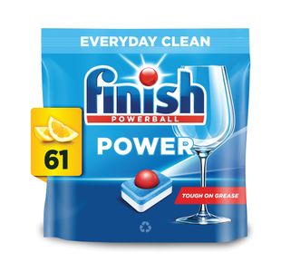 Finish Power Dishwsh Tab Lem X61 Pk5