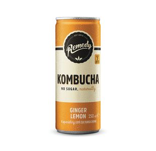 Remedy Kombucha Ging/Lem 250Ml Pk12