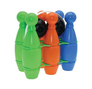 Plastic Bowling Set Ast Pk8