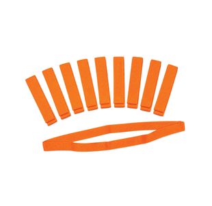 Team Bands Pp Tape Orange Pk10
