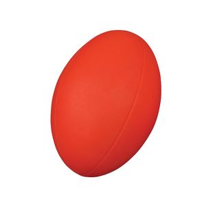 Coated Foam Rugby Ball Size 3 Red
