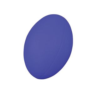 Coated Foam Rugby Ball Size 3 Blue