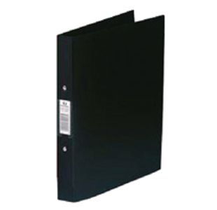 Rexel Budget 2 Ring Bindr A4 Blk P10
