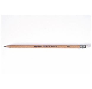 Rexel Office Pencil/Eraser Tip Hb Pk144