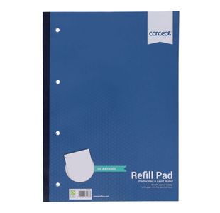 Concept A4 160Pg Side Bound Refill Pad