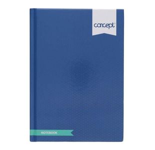 Concept Blue A5 160Pg Hardback Notebook