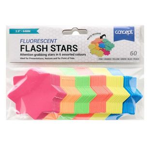 Concept Pkt.60 2.5" Flash Stars