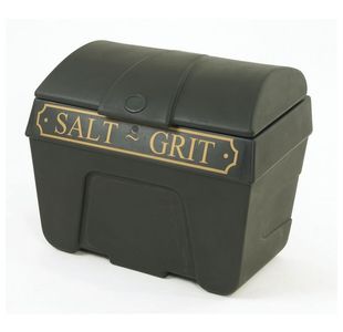 Victoriana Salt Bin Blk/Gld 200L