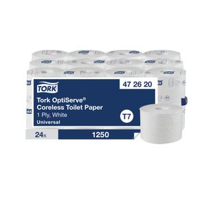 Optiserve Coreless Toilet Paper Pk24
